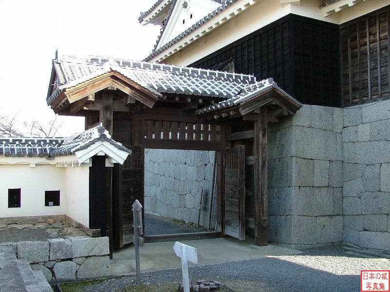 Matsuyama Castle Shikiri gate