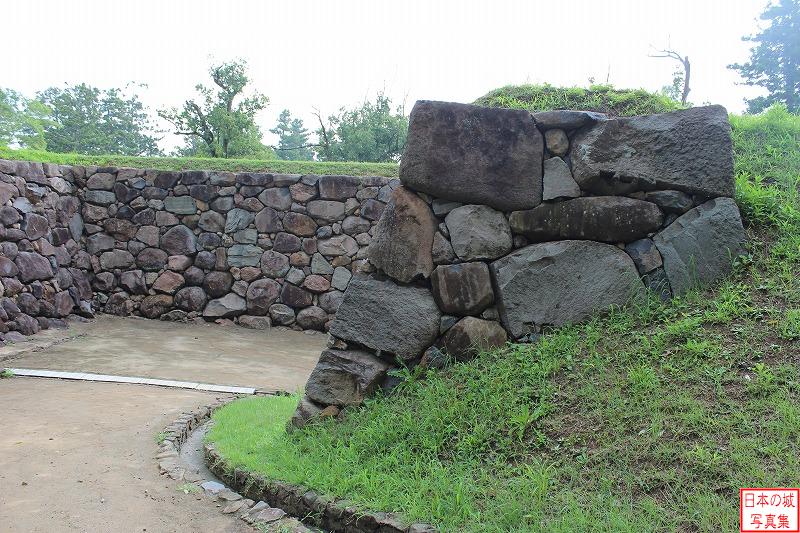 水手門跡の石垣