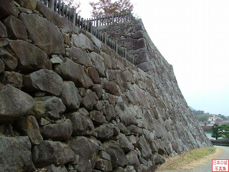 Kofu Castle The enclosure of main tower
