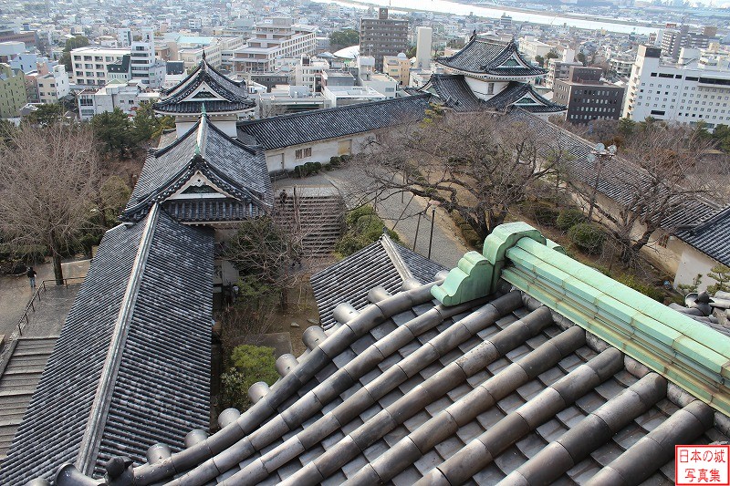 和歌山城 天守からの眺め