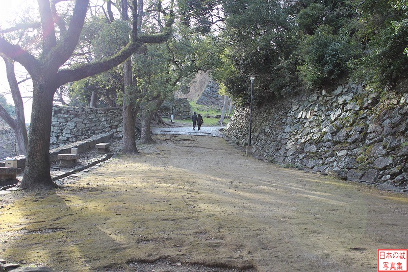 和歌山城 松の丸 松の丸のようす