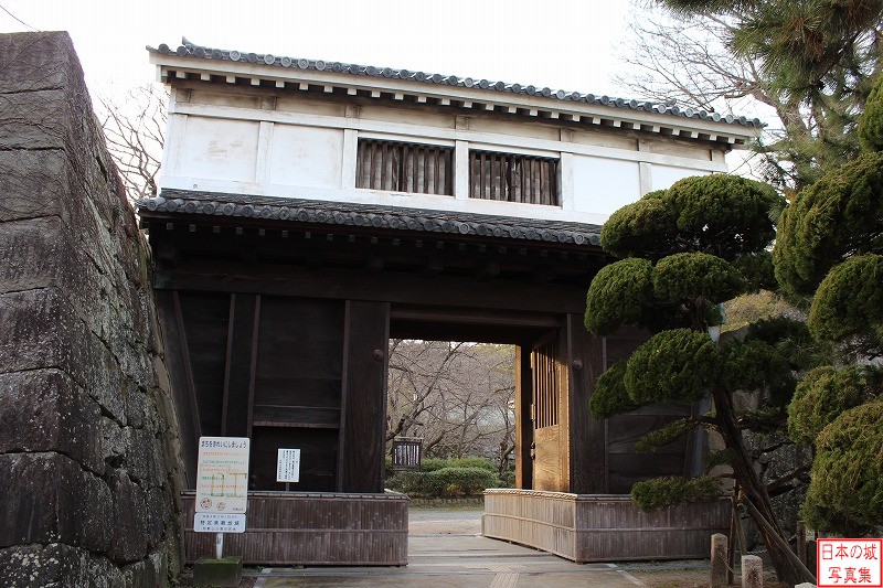 Wakayama Castle Okaguchi-mon gate
