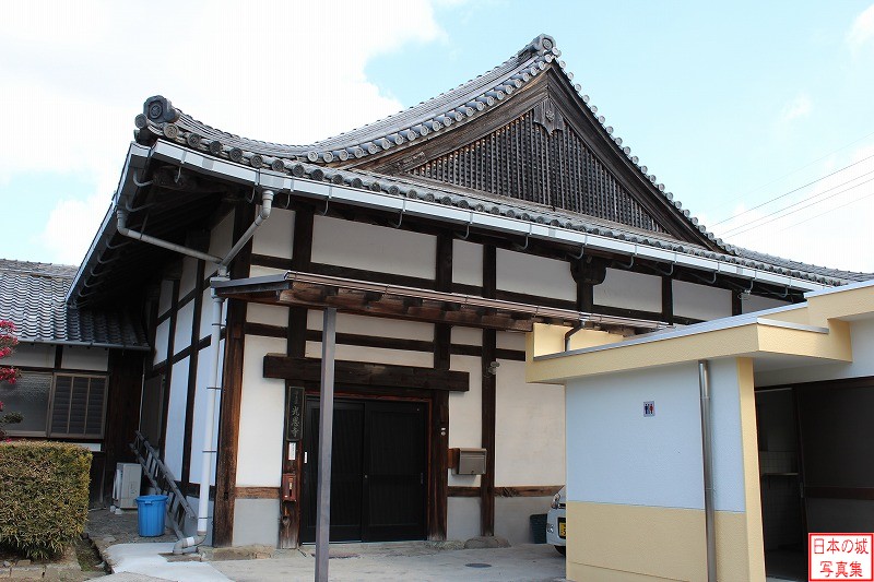 和歌山城 移築御殿（光恩寺庫裏） 光恩寺庫裏。光恩寺は天正十九年(1591)に創建された寺。