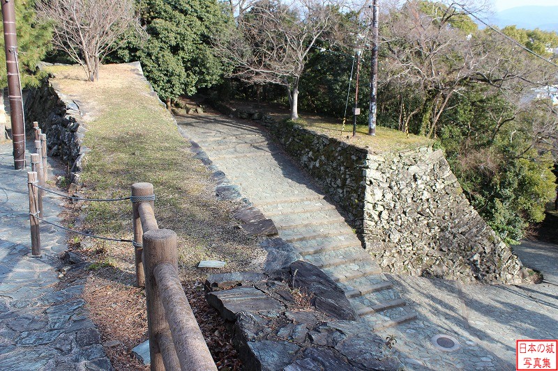Wakayama Castle The ruins of Ichino-mon gate