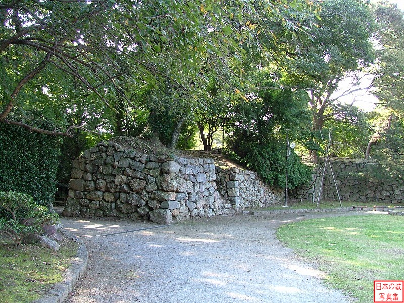 Yoshida Castle Main enclosure