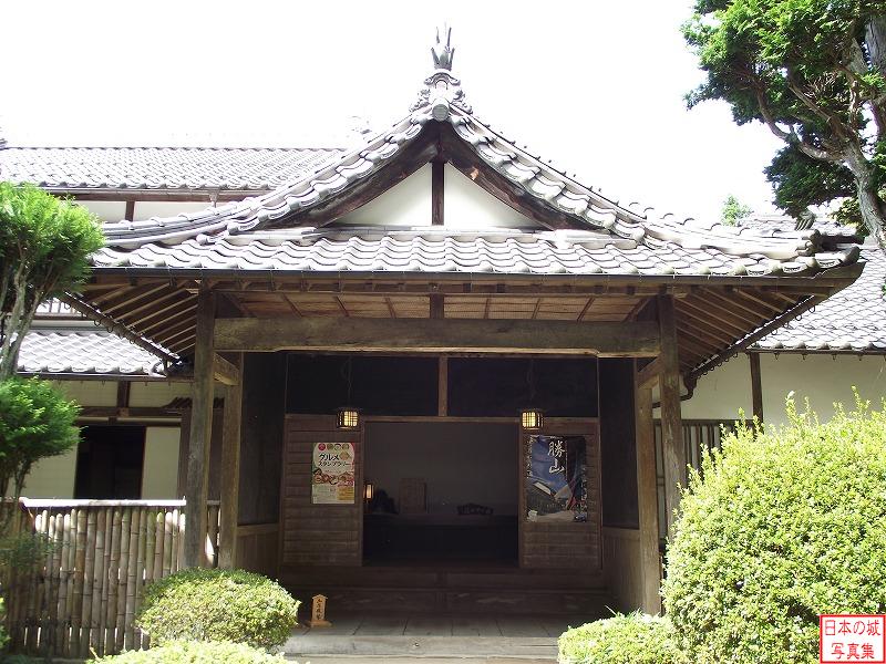 Katsuyama Castle Shiinoki palace