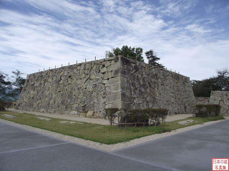 Tsuyama Castle Base of the main tower