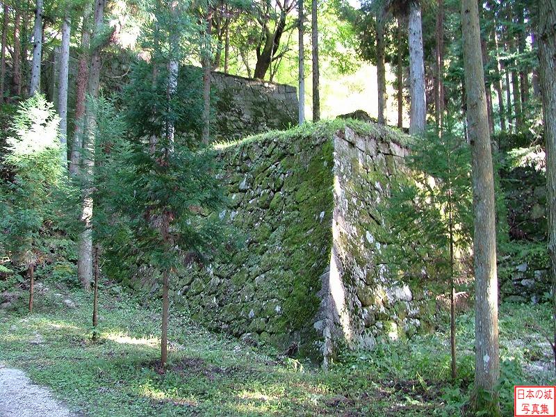 Iwamura Castle The ruins of main gate