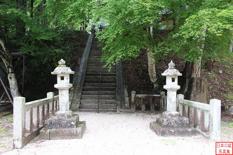 岩村城 移築社殿（八幡神社） 八幡神社