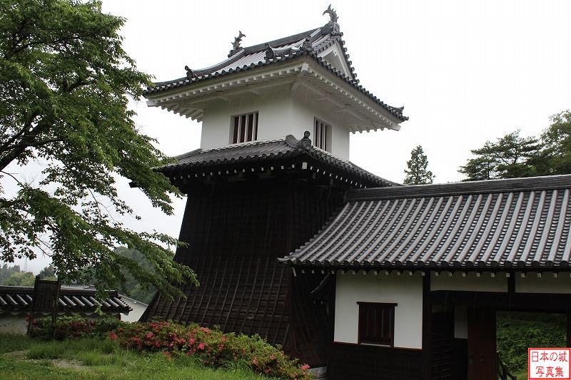 岩村城 太鼓櫓 内側から見る太鼓櫓