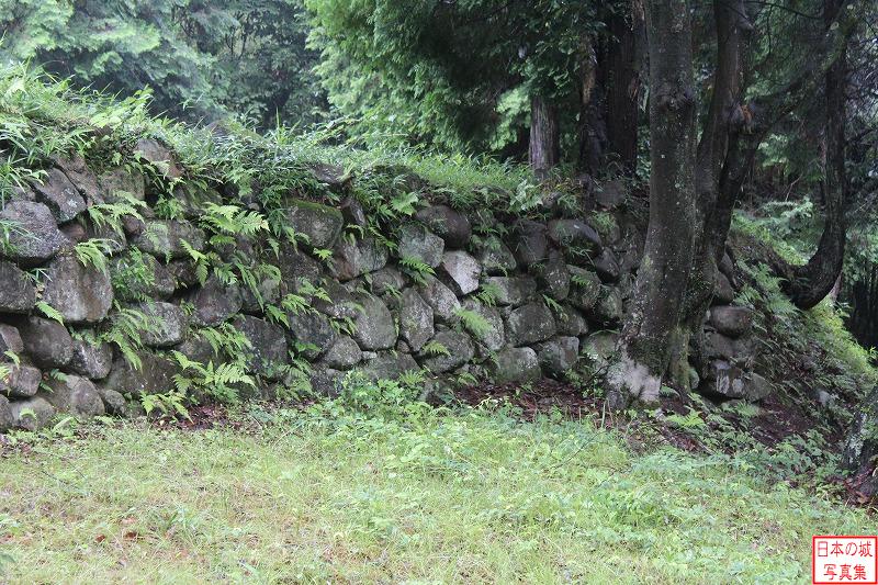 士屋敷跡の石垣