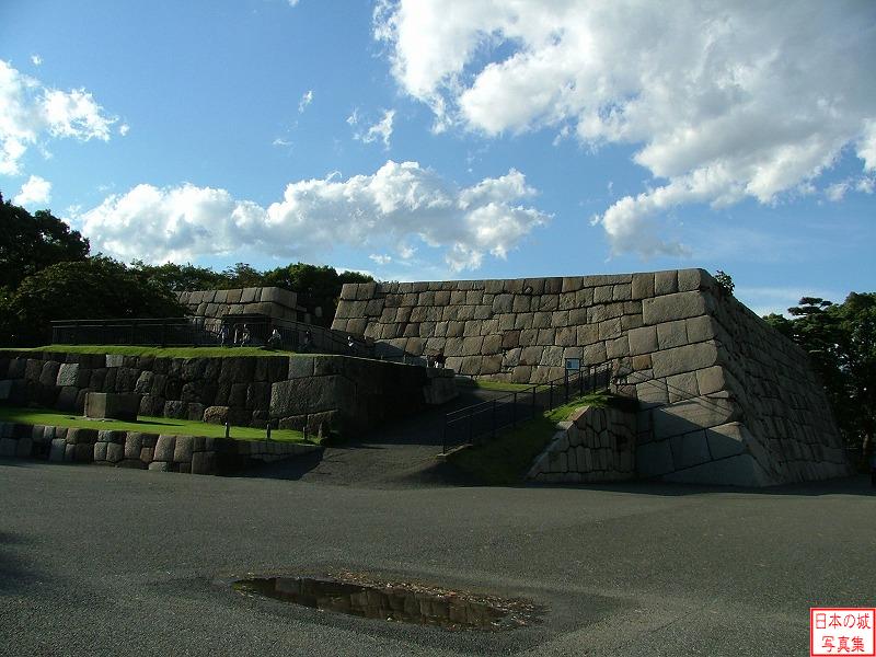 Edo Castle Base of the main tower