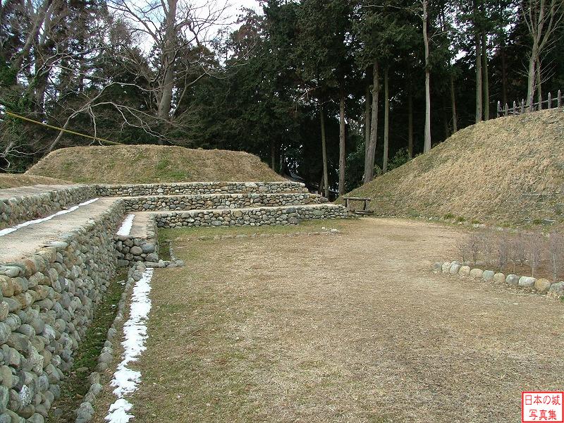 Hachigata Castle Main entrance