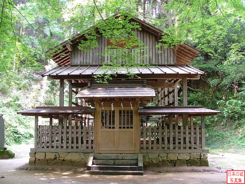 Hachioji Castle Matsuki enclosure and Komiya enclosure