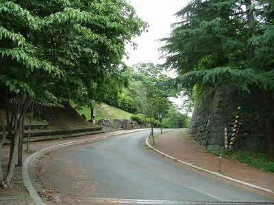 花巻城 早坂御門跡。二の丸の門であった。