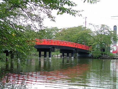 弘前城 春陽橋