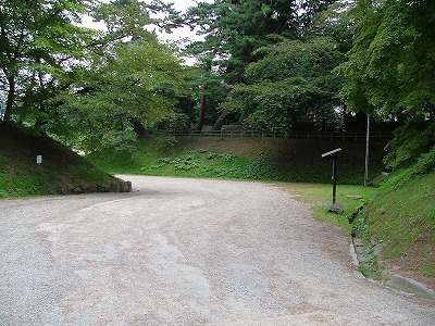 弘前城 賀田御門跡