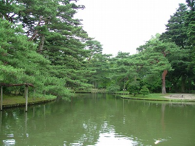 岩出山城 庭園