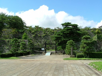 白河小峰城 清水門