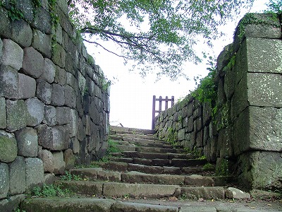 白河小峰城 桜門跡