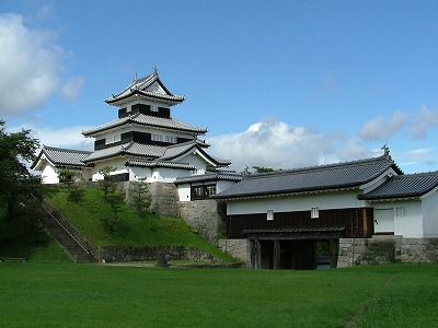 白河小峰城 前御門・三重櫓