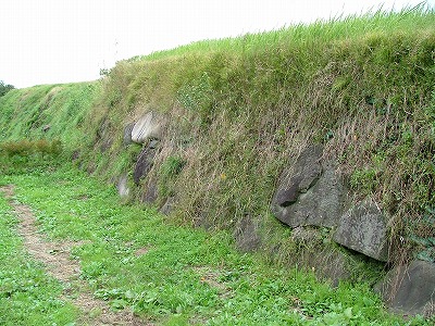 九戸城 本丸虎口跡の石垣