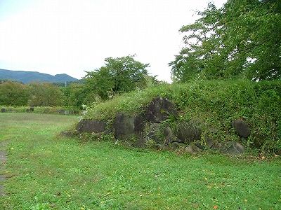 九戸城 本丸虎口跡の石垣