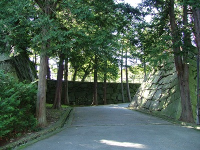 盛岡城 三の丸入口