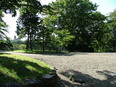 盛岡城 三の丸のようす