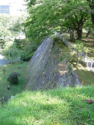 盛岡城 二の丸石垣