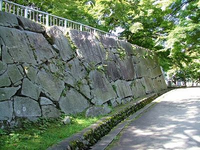 盛岡城 本丸石垣