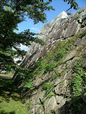 盛岡城 本丸石垣