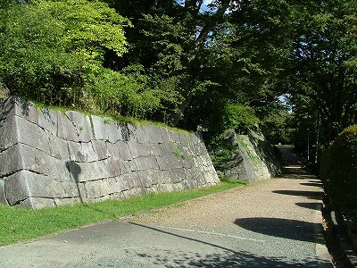 盛岡城 二の丸石垣