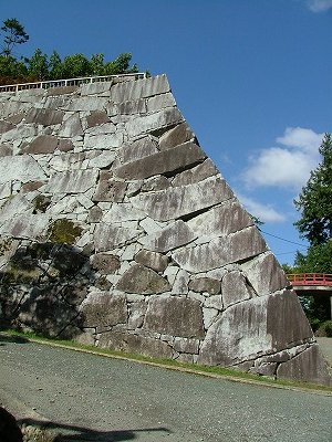 盛岡城 本丸石垣