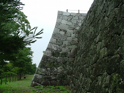 二本松城 天守台付近