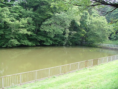 仙台城 三の丸外堀