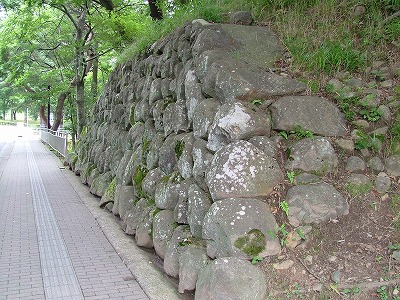 仙台城 三の丸子の門跡