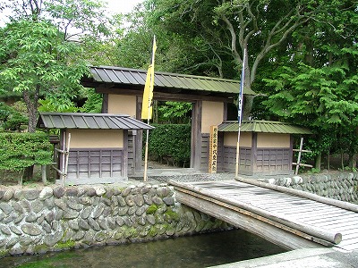 白石城 武家屋敷・旧小関家の門