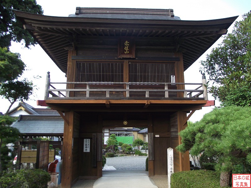 Souma Nakamura Castle Relocated gate (Main gate of Choumei temple)