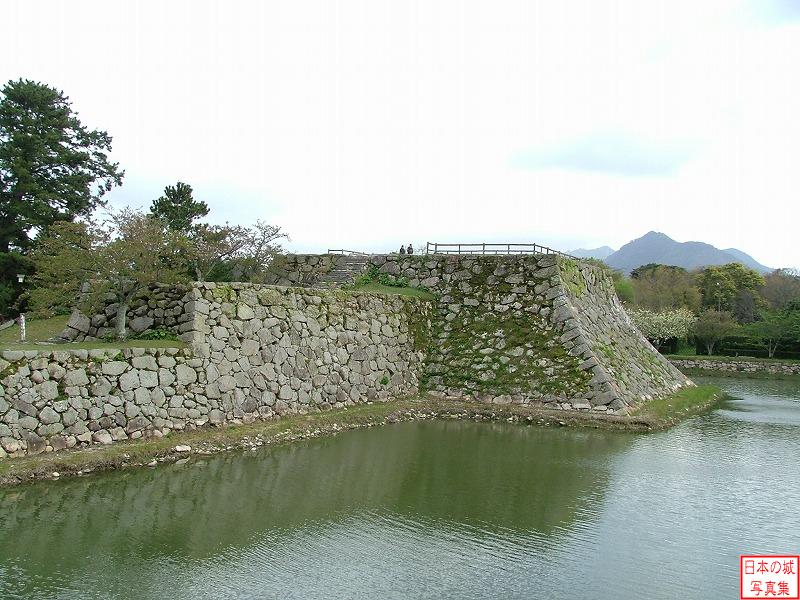 Hagi Castle Base of the main tower