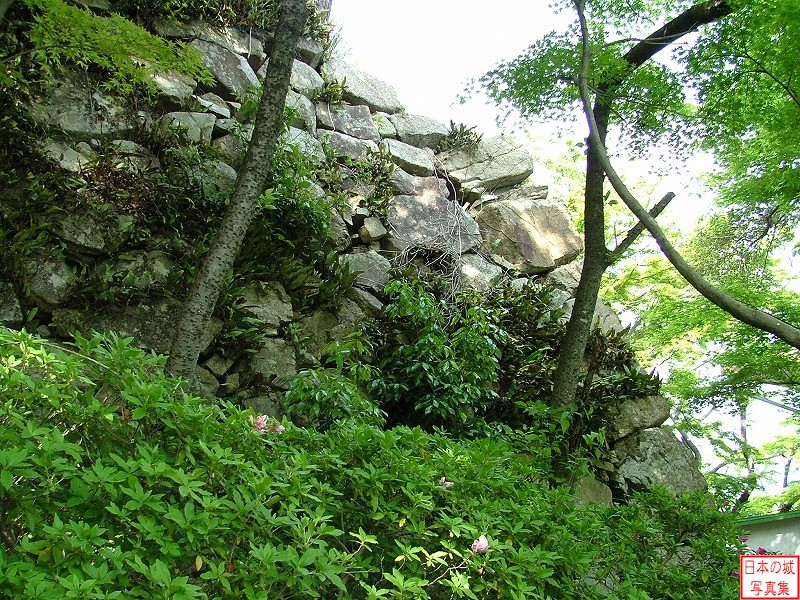 Hachimanyama Castle Second enclosure