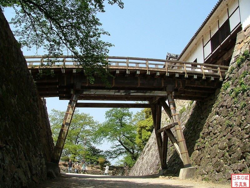 Tenbin turret and Rouka bridge (Omote gate side)