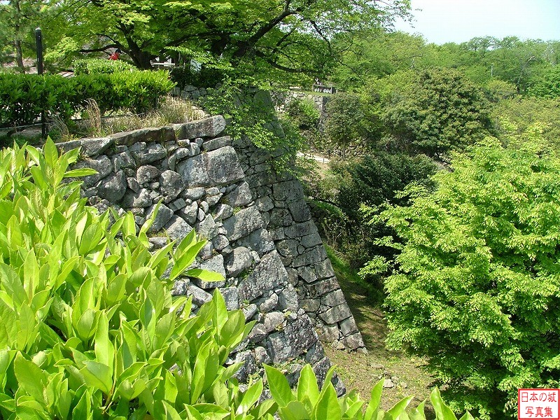 彦根城 本丸 本丸の石垣