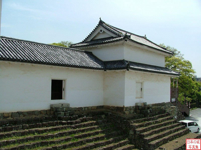 Hikone Castle Sawaguchi tamon turret