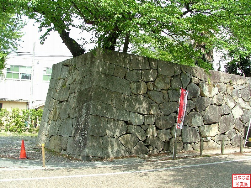 京橋口の石垣