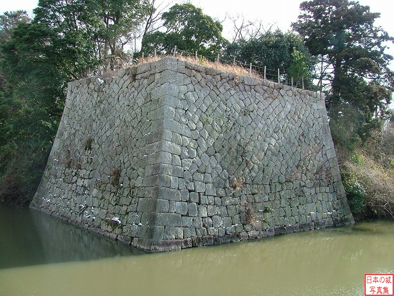 Minakuchi Castle Main enclosure