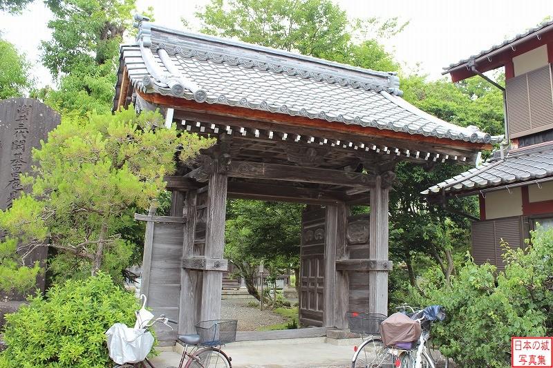 Odani Castle Relocated gate (Main gate of Jissou-in)
