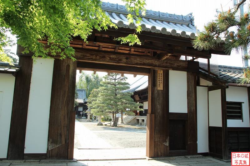 Sakamoto Castle Relocated gate (Main gate of Raikou temple)