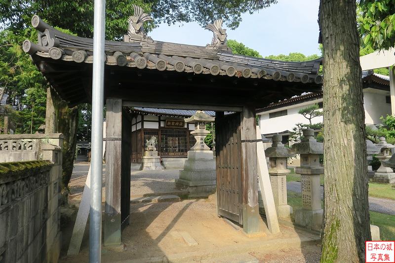 Zeze Castle Relocated gate (Main gate of Shingu Shrine)