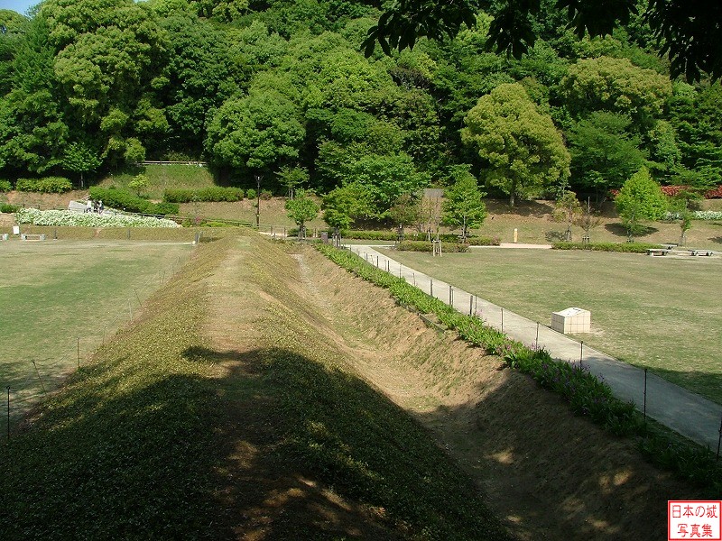 Komakiyama Castle Obi enclosure
